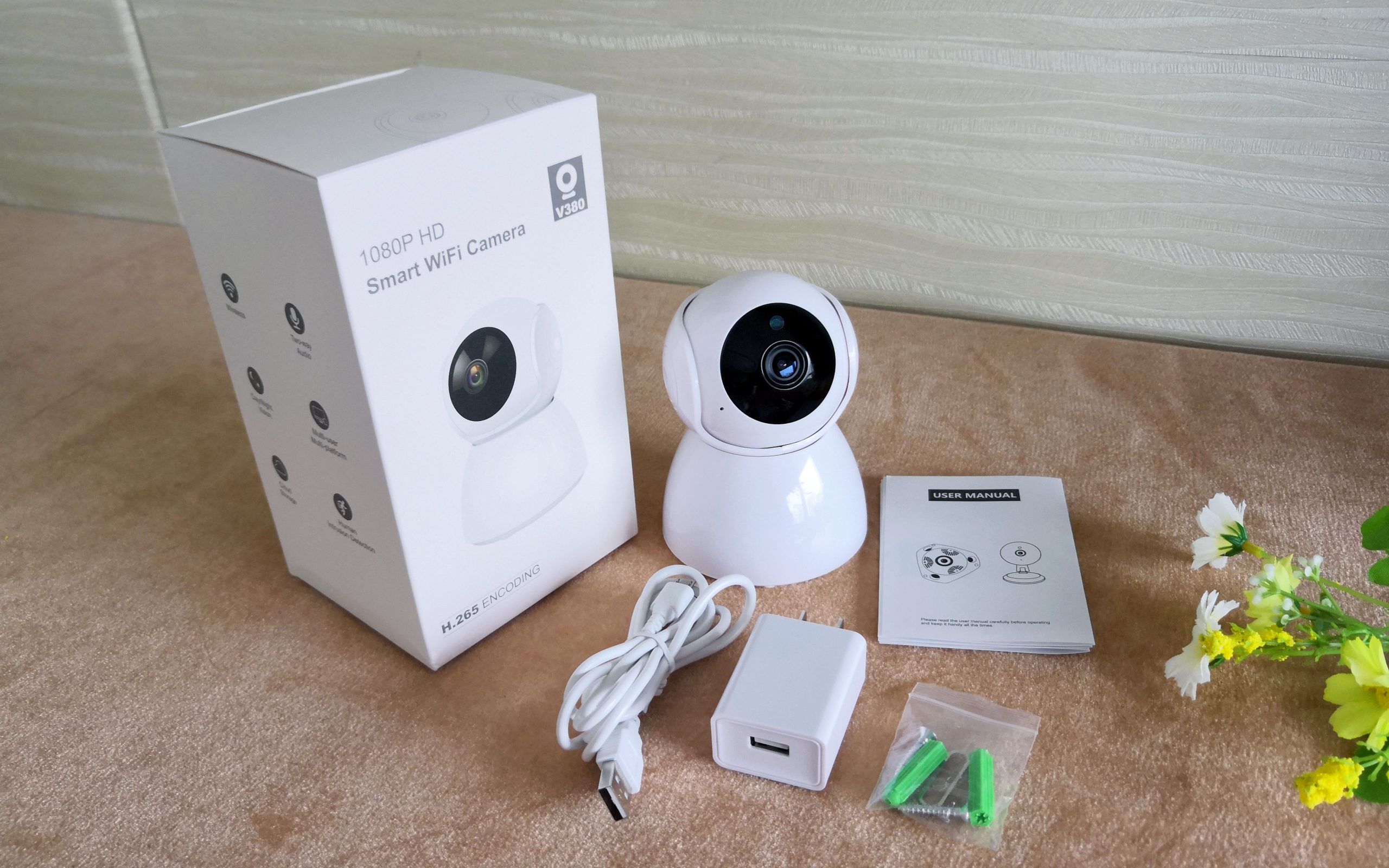 Как настроить вай фай камеру v380 pro для видеонаблюдения через телефон