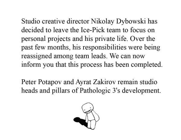 Основатель Ice-Pick Lodge покинул студии на фоне обвинений в рукоприкладстве