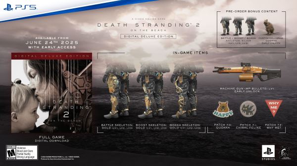Мировая премьера: Хидео Кодзима показал зрелищный 10-минутный трейлер Death Stranding 2: On the Beach — релиз 26 июня