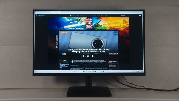 Прекрасный вариант для офиса: Обзор монитора HUAWEI MateView SE 27" QHD (XSN-27Q)