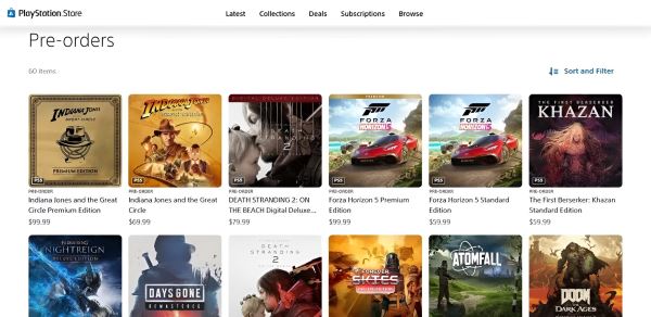 Indiana Jones And The Great Circle от Microsoft возглавила список предзаказов на PlayStation 5 в PlayStation Store