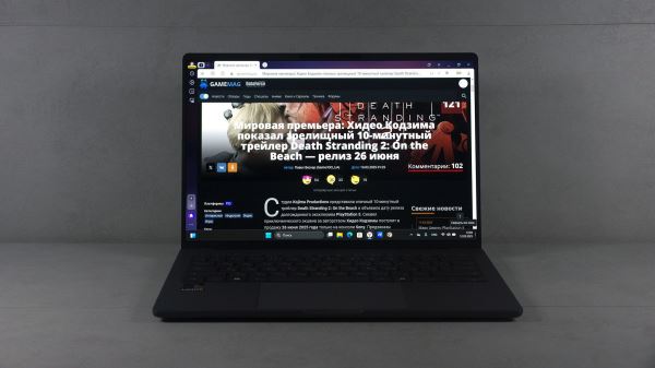 Для ценителей мобильности на работе: Обзор ноутбука ASUS Zenbook A14 (UX3407)