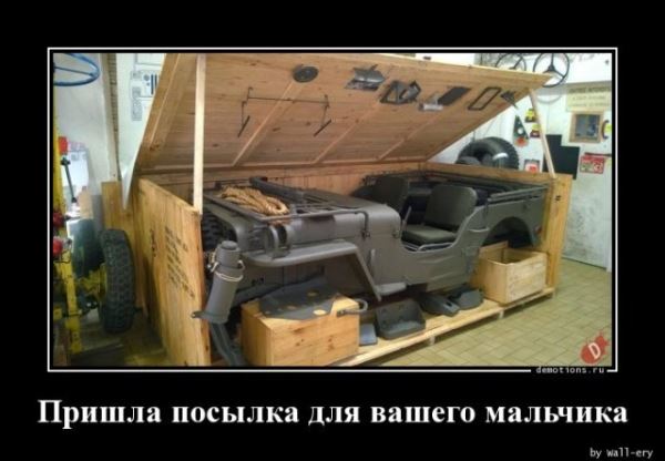 Демотиваторы в конце недели: «Фотография жены в бумажнике…» (18 шт)